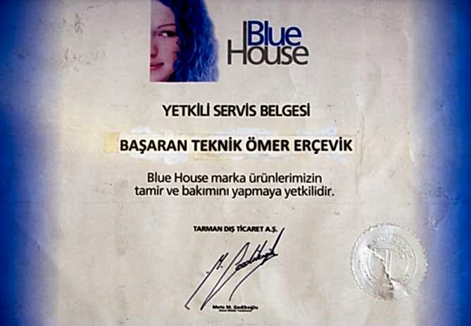 Yetkili servis belgesi